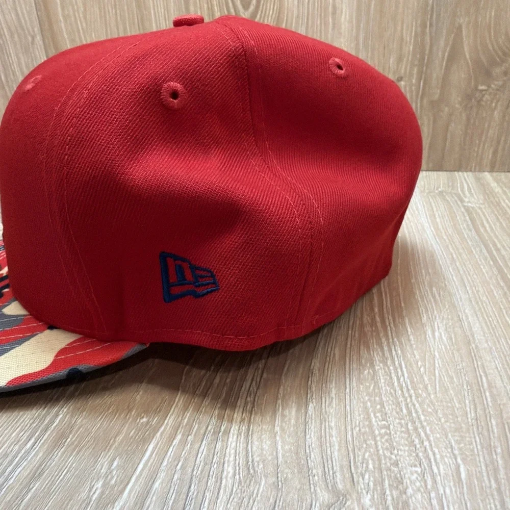 New Era MLB Minnesota Twins 59FIFTY Fitted 60 Yrs Bomb Squad Camo Hat Size 8